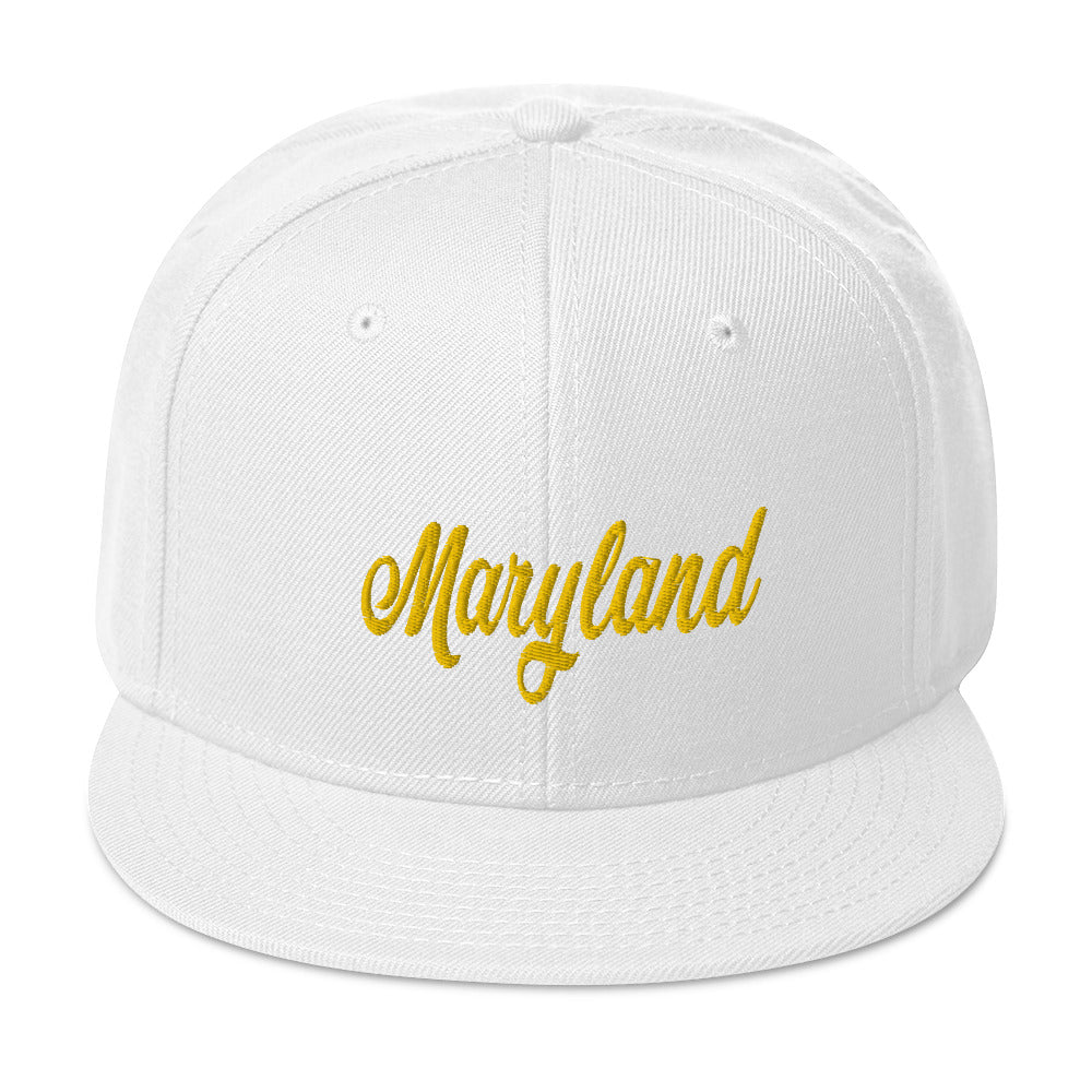 Maryland Snapback Hat