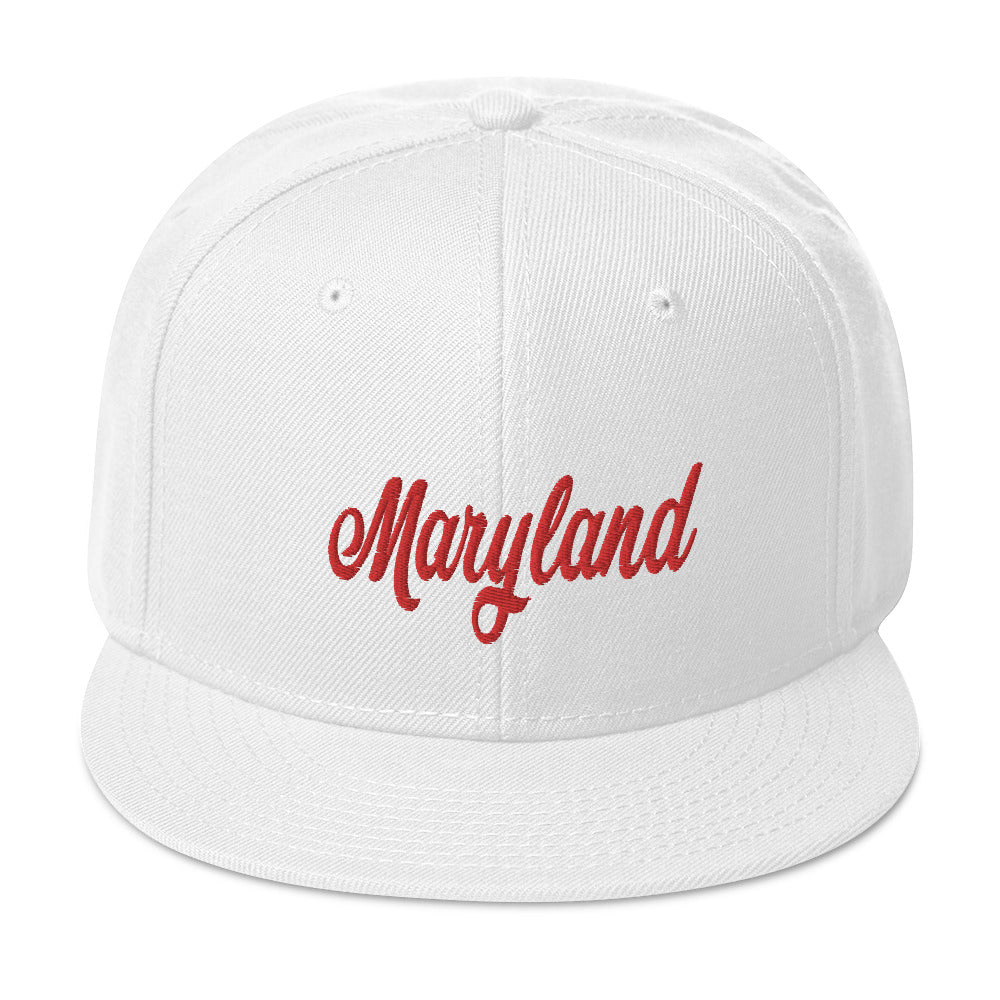 Maryland Snapback Hat