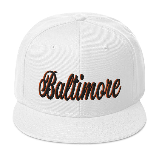 Baltimore Snapback Hat